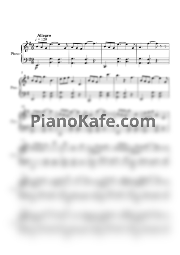 Ноты Мария Полуянова - Жёлтый букет - PianoKafe.com