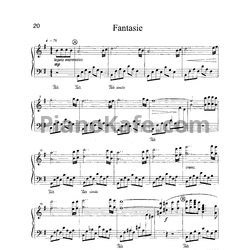 Ноты Манфред Шмитц - Фантазия - предпросмотр