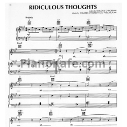 Ноты The Cranberries - Ridiculous thoughts