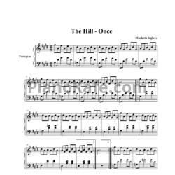 Ноты Marketa Irglova - The Hill - предпросмотр