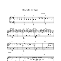 Ноты Jay Sean - Down