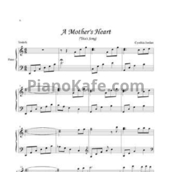 Ноты Cynthia Jordan - A mother's heart