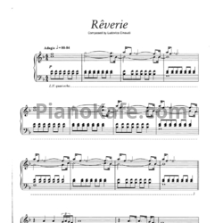 Ноты Ludovico Einaudi - Reverie - предпросмотр