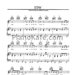 Ноты Jackson Browne - Stay
