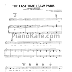 Ноты Jerome Kern - The folks who live on the hill (Версия 2) - предпросмотр