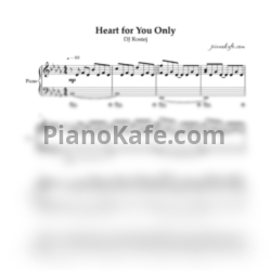 Ноты DJ Rostej - Heart for you only