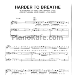 Breathe me перевод. Ноты на песню hard to Breathe. Harder to Breathe Maroon 5. Hard to Breathe перевод. Текст песни hard to Breath.