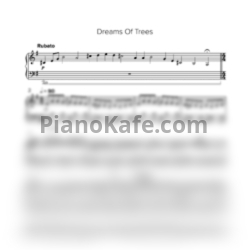 Ноты Daria Shakhova - Dreams of trees - предпросмотр