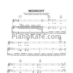 Ноты Coldplay - Midnight (Версия 2) - предпросмотр