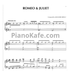 Ноты Alexandre Desplat - Romeo & Juliet - предпросмотр