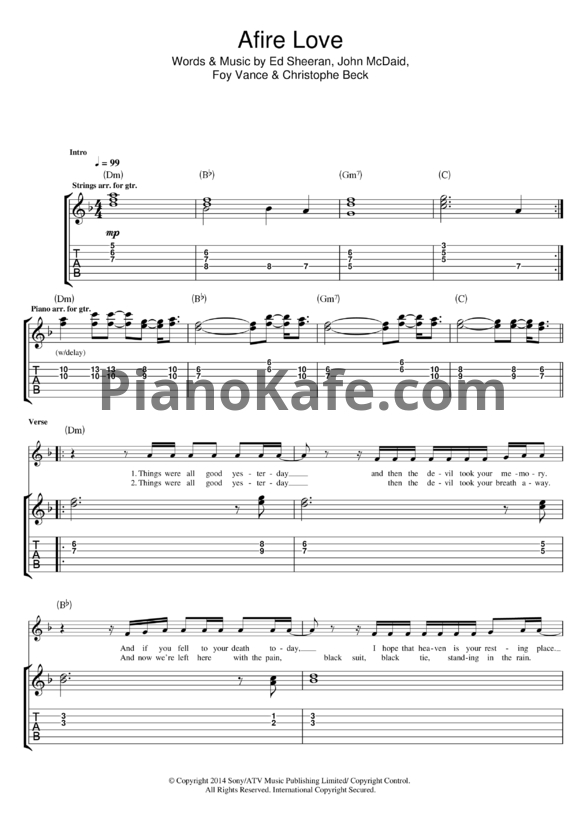 Ноты Ed Sheeran - X (Книга нот) - PianoKafe.com