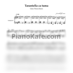 Ноты Gino Finocchiaro - Tarantella ca tuma - предпросмотр