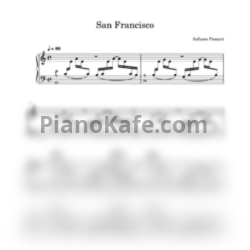 Ноты Sofiane Pamart - San Francisco - предпросмотр