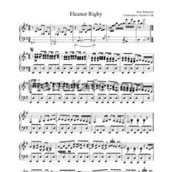 Ноты Rick Wakeman - Eleanor rigby - предпросмотр