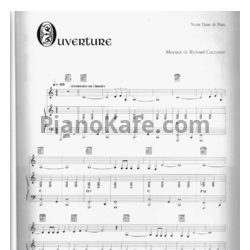 Ноты Riccardo Cocciante - Ouverture - предпросмотр