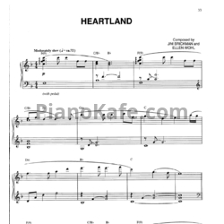 Ноты Jim Brickman - Heartland - предпросмотр