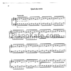 Ноты Ludovico Einaudi - Quel che resta - предпросмотр