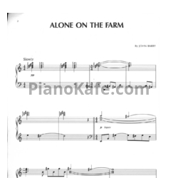 Ноты John Barry - Out of Africa (Книга нот) - предпросмотр