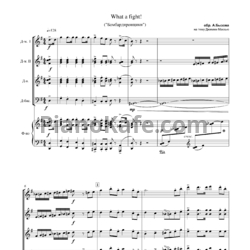 Ноты А. Бызов - Бомбардировщики - предпросмотр