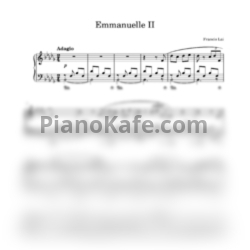 Ноты Francis Lai - Emmanuelle II - предпросмотр