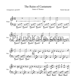 Ноты Ramin Djawadi - The Rains of Castamere (версия 2) - предпросмотр