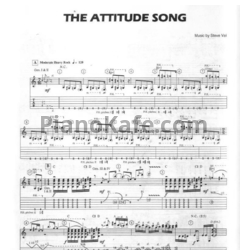 Ноты Steve Vai - The attitude song