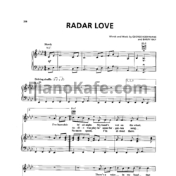 Ноты Golden Earring - Radar love - предпросмотр