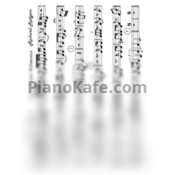 Ноты Rod Stewart & Eric Clapton - Blue moon (Переложение для саксофона альта  М. Ещенко) - предпросмотр