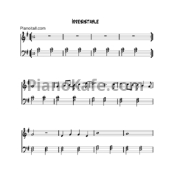 Ноты One Direction - Irresistible - предпросмотр