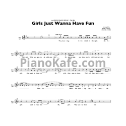 Ноты Cyndi Lauper - Girls just wanna have fun