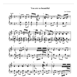 Ноты Аделина Моисеева - Ты так прекрасна