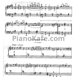 Ноты Мирослав Скорик - В народном стиле - предпросмотр