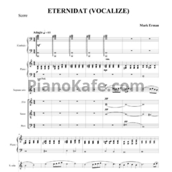 Ноты Mark Erman - Vocalize (Партитура) - предпросмотр