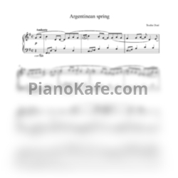 Ноты Фёдор Бирючев aka Teodor Doré - Argentinean spring - предпросмотр