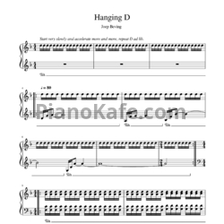Ноты Joep Beving - Hanging D - предпросмотр