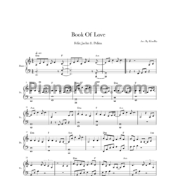 Ноты Felix Jaehn feat. Polina - Book of love - предпросмотр