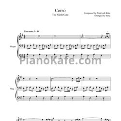 Ноты Wojciech Kilar - Corso - предпросмотр