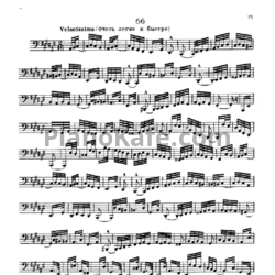 Ноты В. Блажевич - Этюд №66 - предпросмотр