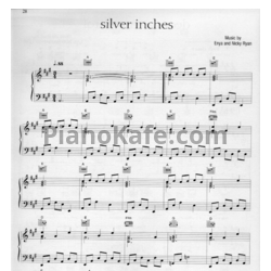 Ноты Enya - Silver Inches - предпросмотр