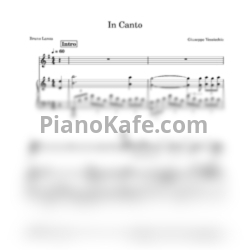 Ноты Andrea Bocelli - In canto - предпросмотр