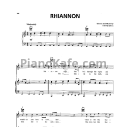 Ноты Stevie Wonder - Rhiannon - предпросмотр