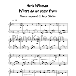 Ноты Henk Wieman - Where do we come from