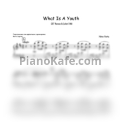 Ноты Nino Rota - What is a youth - предпросмотр