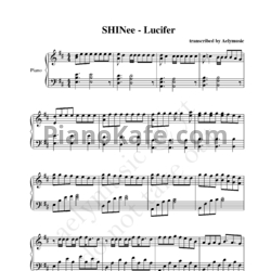 Ноты SHINee - Lucifer
