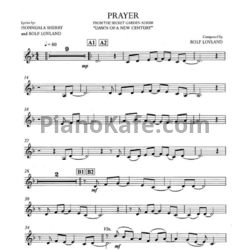 Ноты Secret Garden - Prayer (для скрипки) - предпросмотр