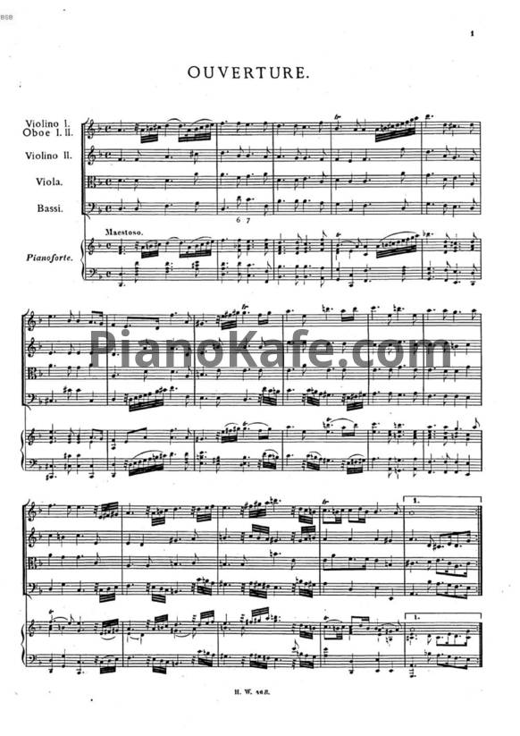 Ноты Георг Гендель - Опера "Альцеста" (HWV 45) - PianoKafe.com