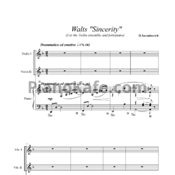 Ноты Дмитрий Явтухович - Откровеность - предпросмотр