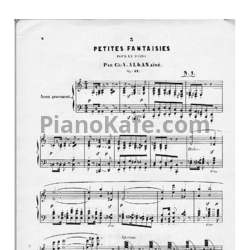Ноты Шарль Алькан - Три маленькие фантазии (Op. 41)