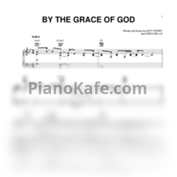 Ноты Katy Perry - By the grace of god - предпросмотр