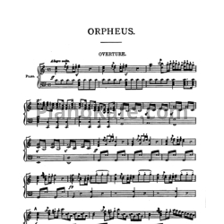 Ноты Кристоф Глюк - Орфей и Эвридика (Опера) - предпросмотр